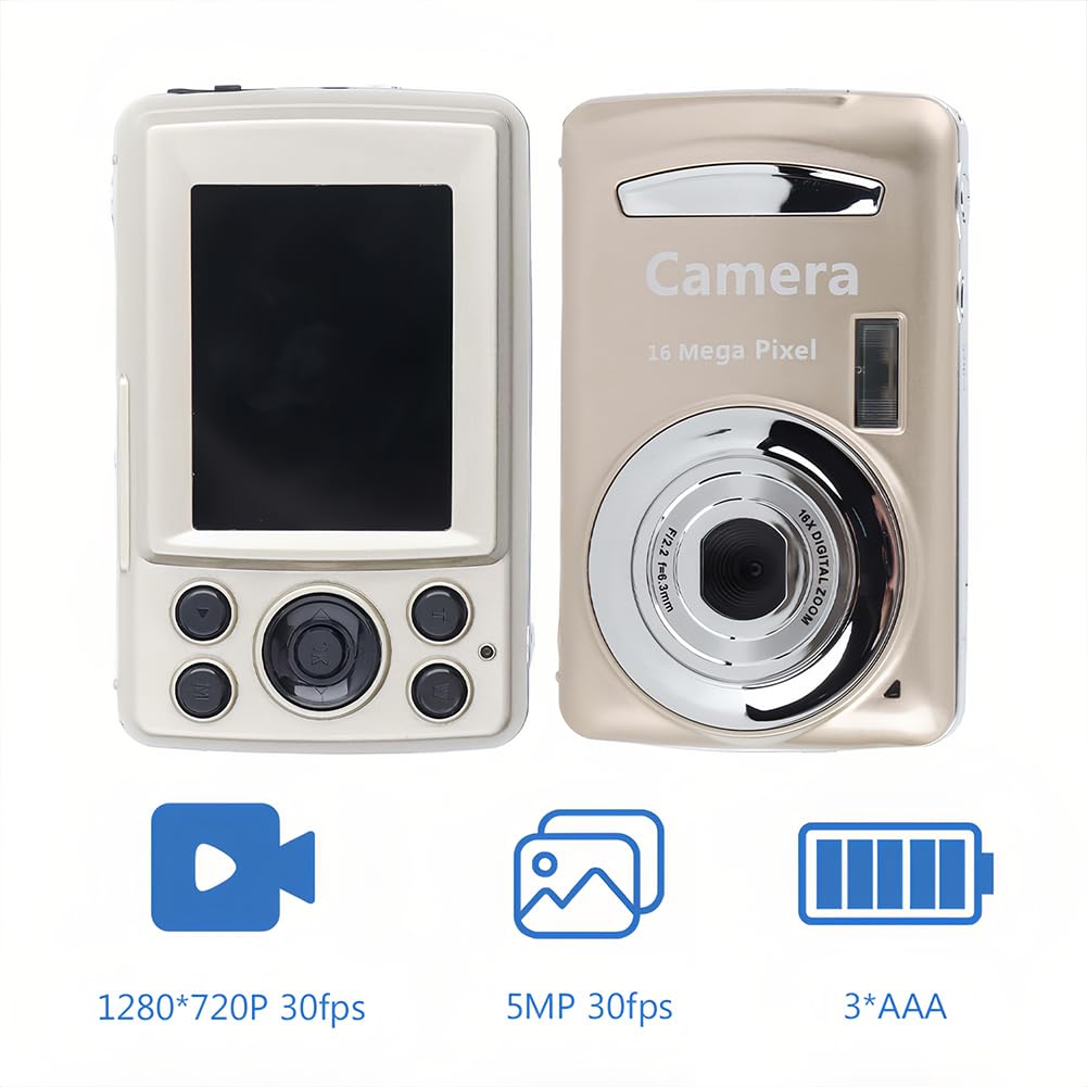 Mini Digitale Camera, 2,4 Inch Groot Scherm 16MP 720P Mini Digitale Camera, 2,4 Inch Groot Scherm 16MP 720P
