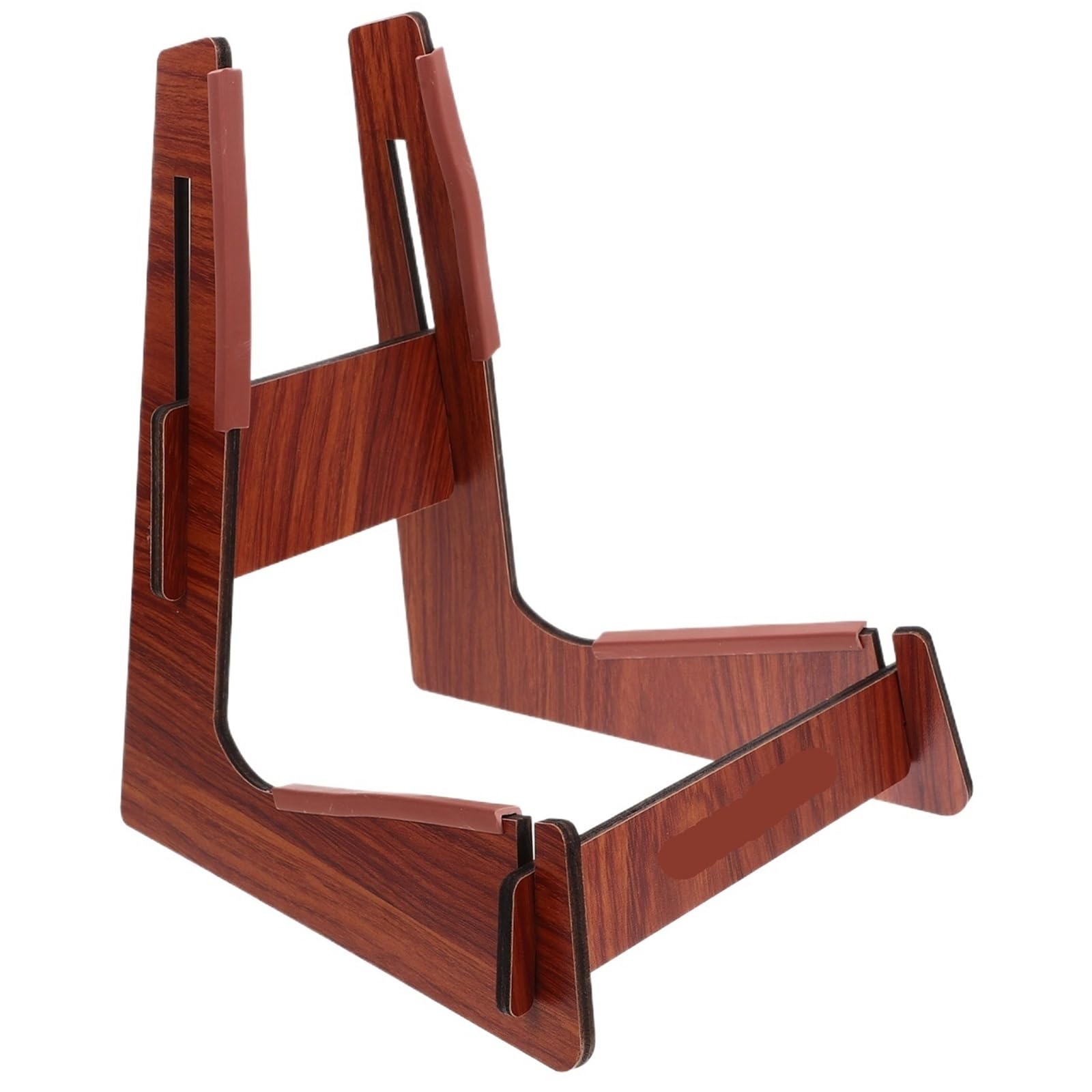 GCYEIDMA Guitar Stand Wood Portable Detachable Ukulele Stand Wood Violin Bracket Rack Support Guitar Floor Display Hanger(25x17.3cm)