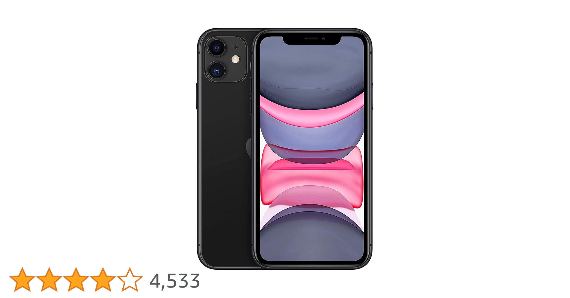 Apple iPhone11 ブラック 64GB（本体&アダプター&ケーブル） Apple iPhone 11, 64GB, Black (Renewed) : Amazon.co.uk: Electronics