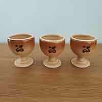 Amazon.co.jp: imane イマン クラックいちご 陶器製エッグ