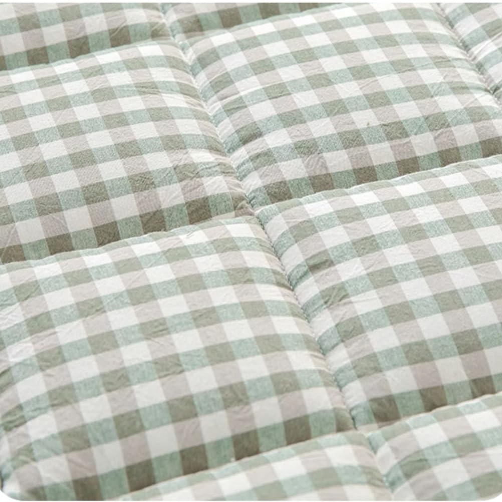 Gesteppt Matratzen Futon Topper mit Gummiband, Weich Japanische Bodenmatratze Dicke Futon Matratze, Faltbar Japanische Futon Matratze Tragbar Japanische Tatami-Rollmatte,J,150x200cm/59x79in