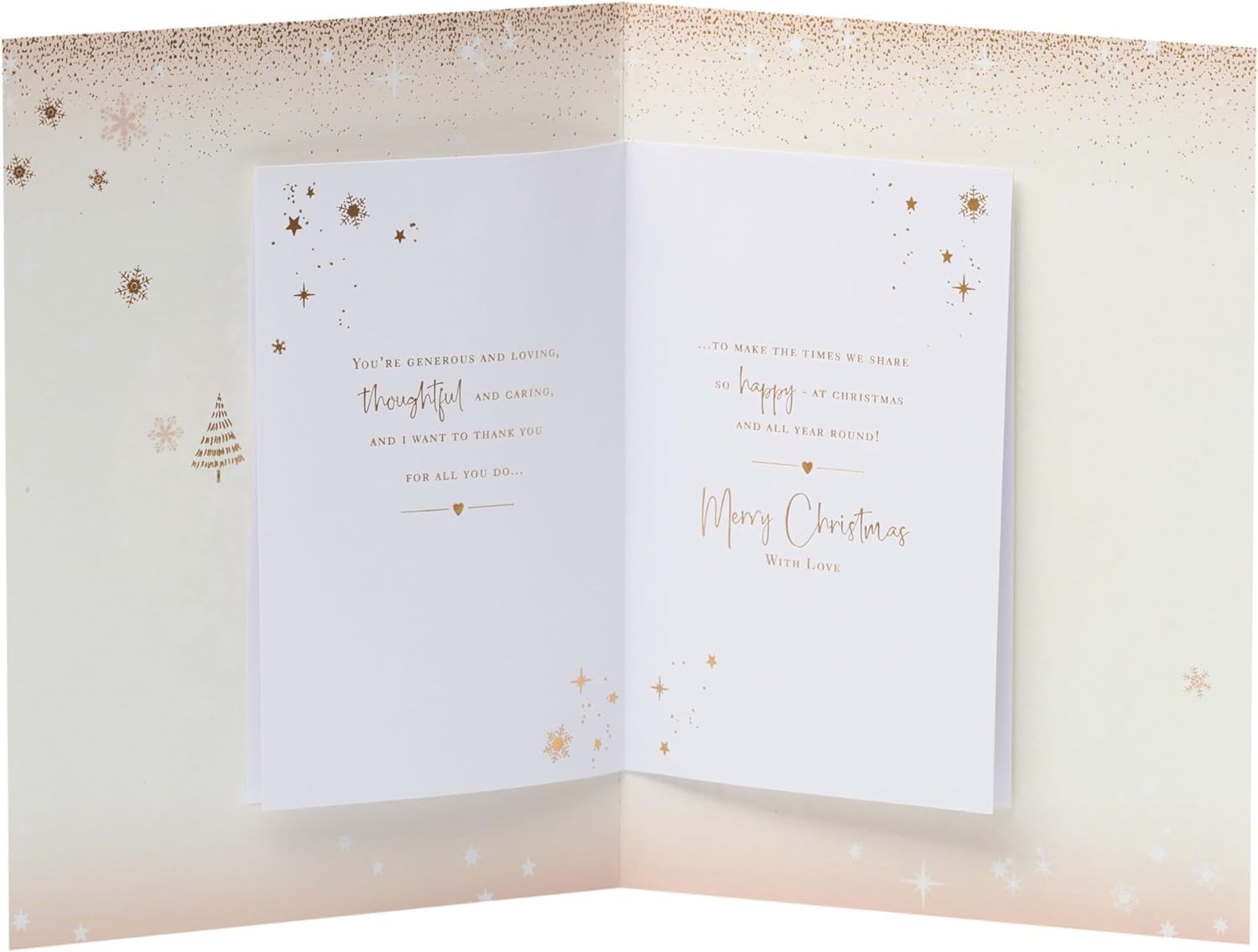 Materiali Riciclati FSC Hallmark Biglietto Di Natale Per Mamma E Papà Design Moderno Biglietto Natale Mamma Papà