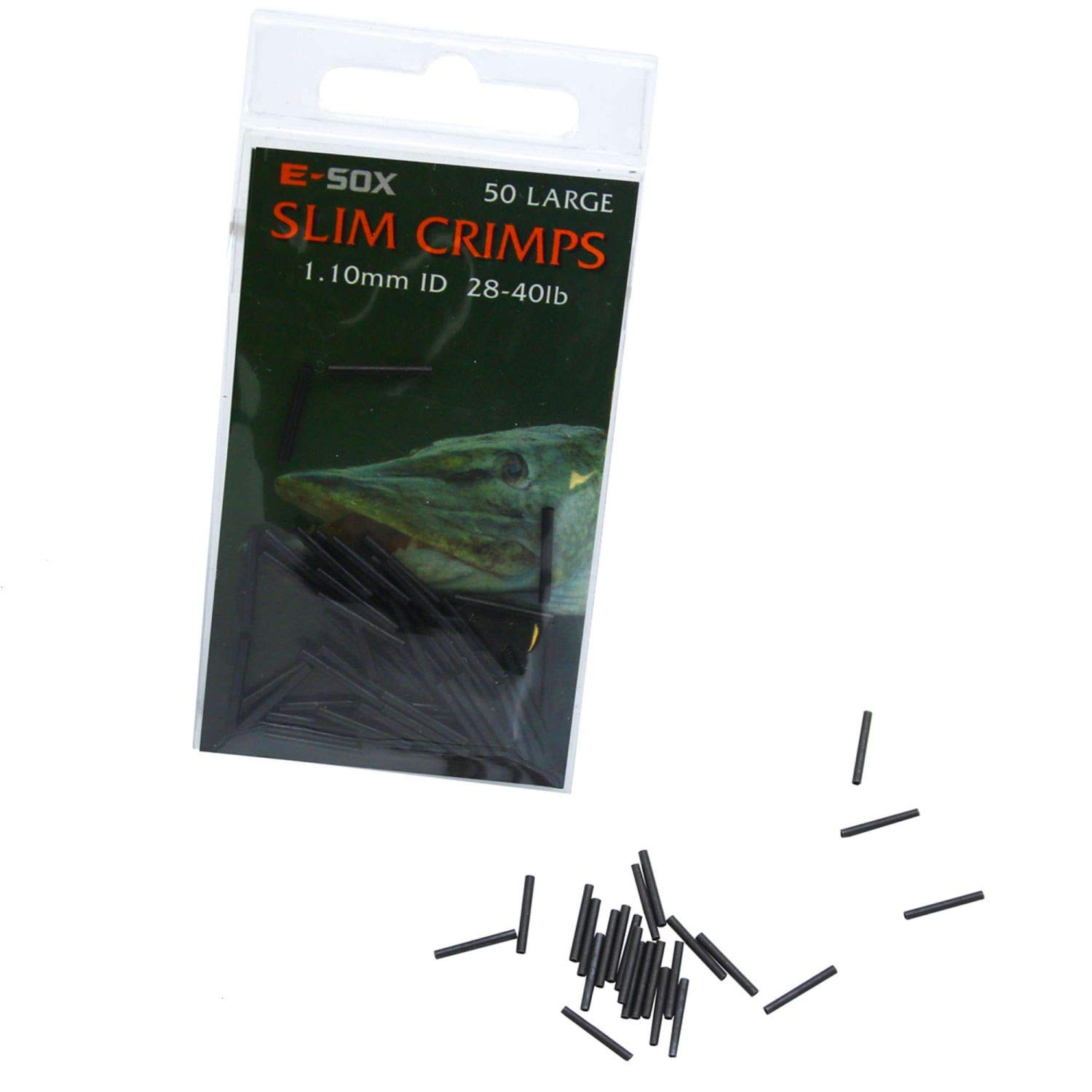E-Sox Slim Crimps: 28-40lb