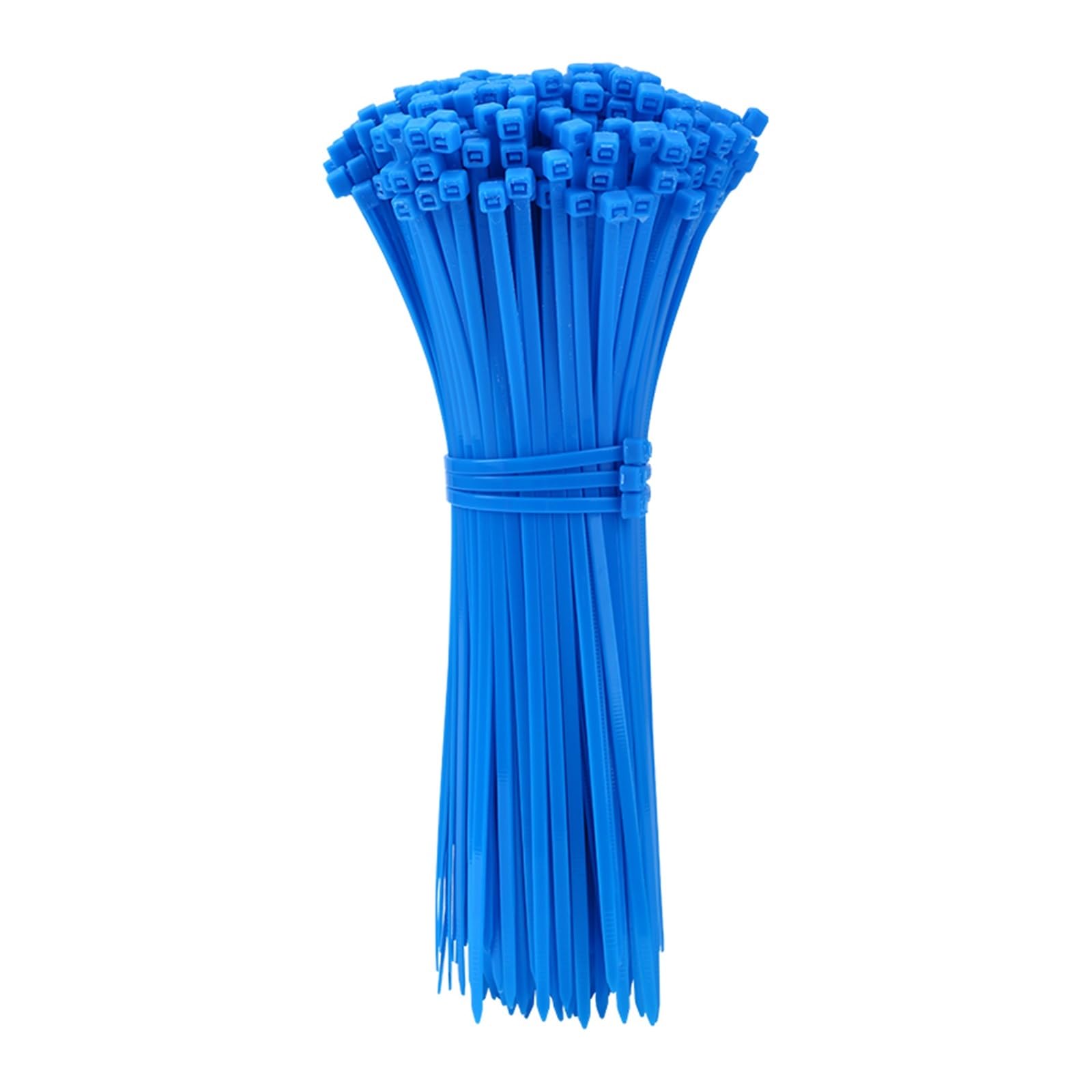 Surtido de bridas para cables,Bridas para cables, Brida de nailon de plástico autoblocante 4x200, 100 piezas(Red)