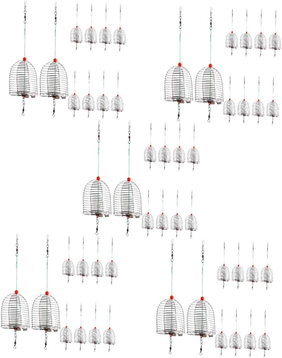 POPETPOP Fishing Bait Cage Fishing Gear Fishing Lures Fishing Tackle Fishing Lure Basket Holder Outdoor Fishing