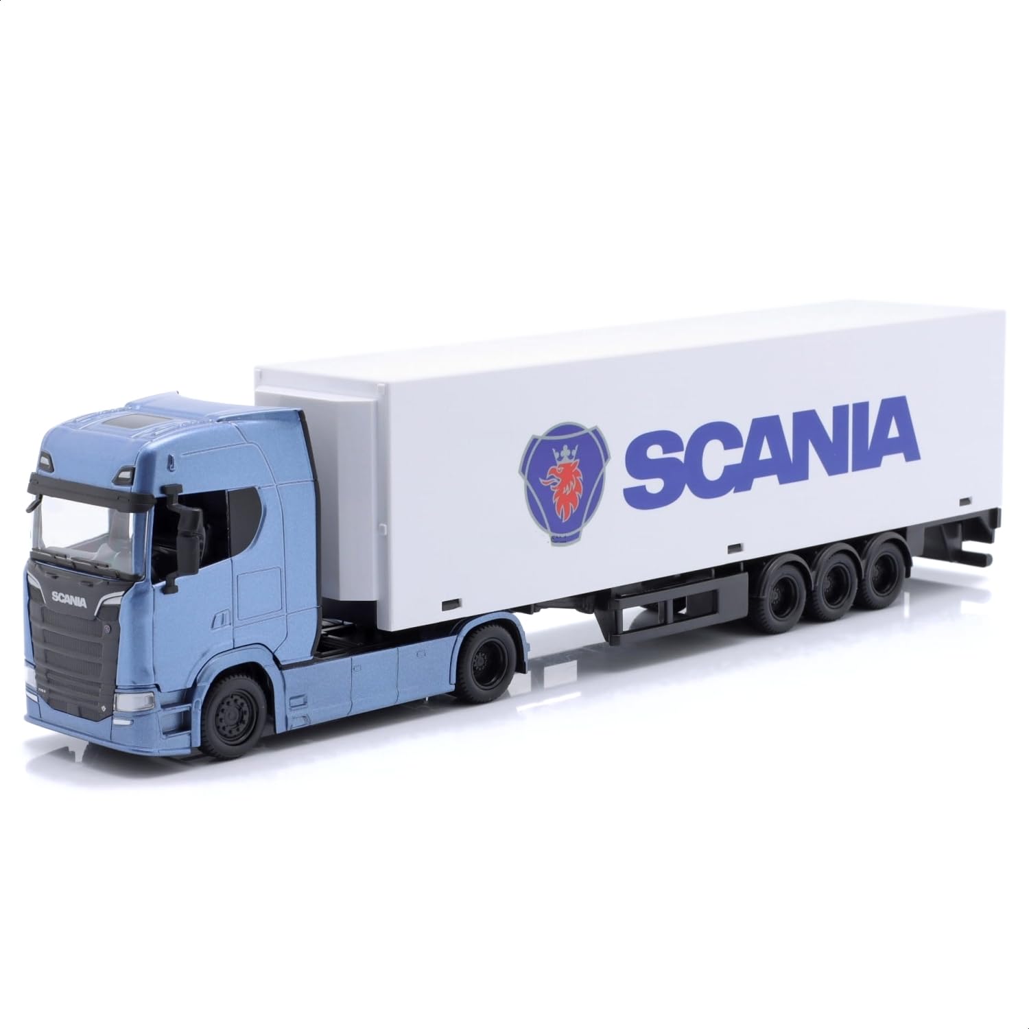 Amazon | Bburago 1/43 スカニア 770 S トレーラー付き スカニア