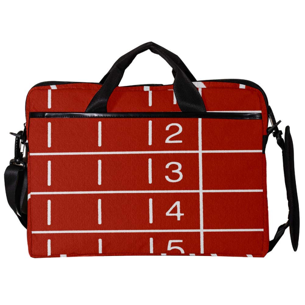 Bolsa crossbody para portátil 15" Sport Running Track con compartimento acolchado ligero 6