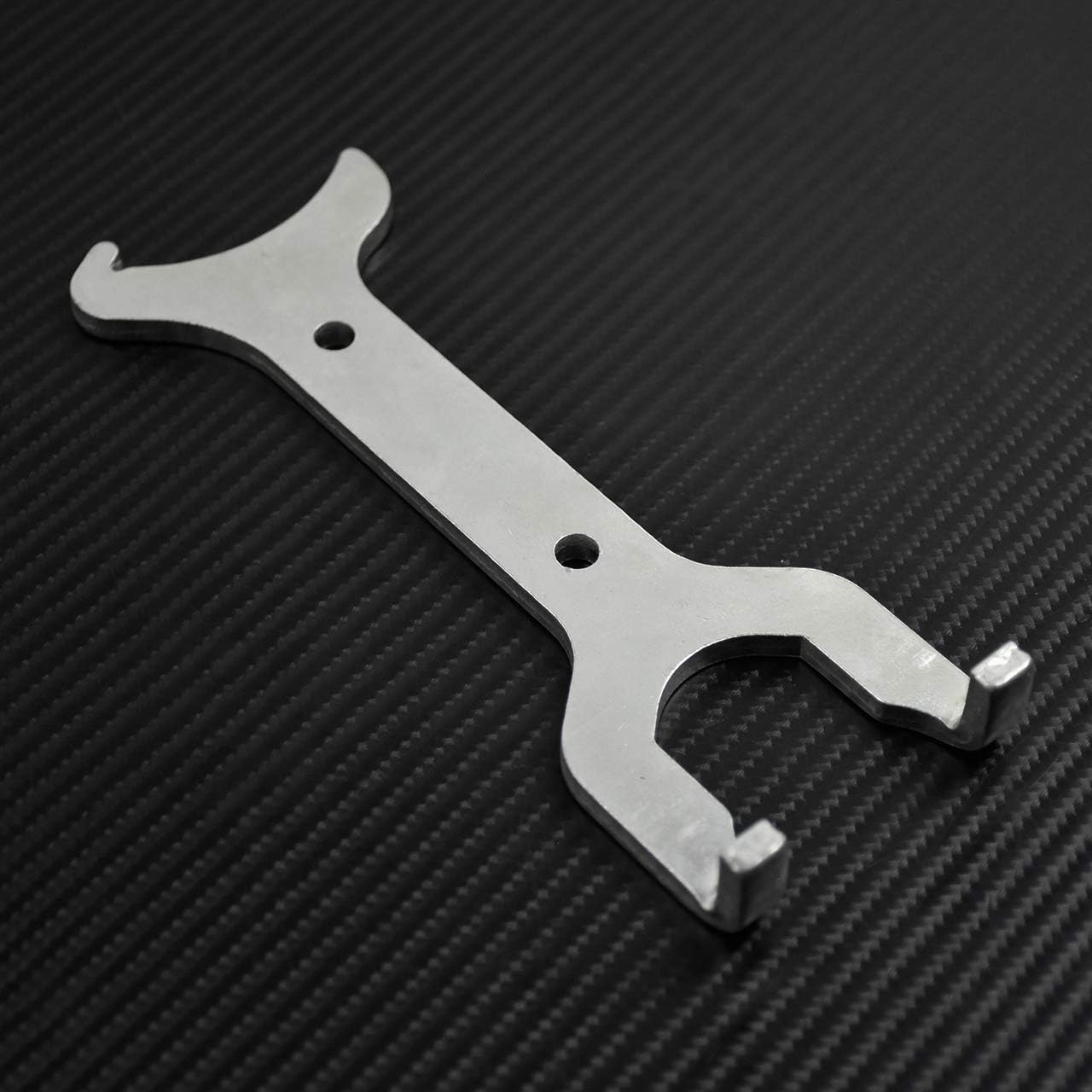 YHMTIVTU Rear Shock Spanner Wrench Shock Adjusting Tool Fit for Harley Sportster 883 1200 XL Custom Softail Touring FLHR Dyna Fat Boy Iron
