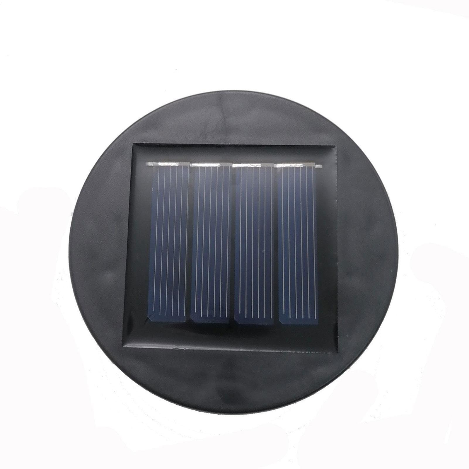 10x10cm Ricambio Per Luci , Lampadina Solare Ricambio, Parte Superiore Di Ricambio Per Luce Solare, Lanterna Parti Con Pannello , Top Ricambio Per Giardino, Patio, Cortile