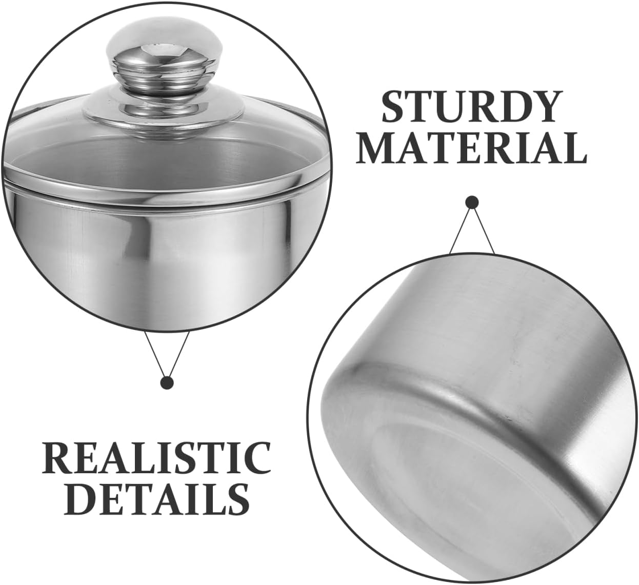 DOITOOL Stainless Steel Canister 59 Oz Coffee Beans Storage Tank, Tea And Grains Storage Container Sealed Cans Metal Canister with Lid for Home Kitchen Organization - Image 5