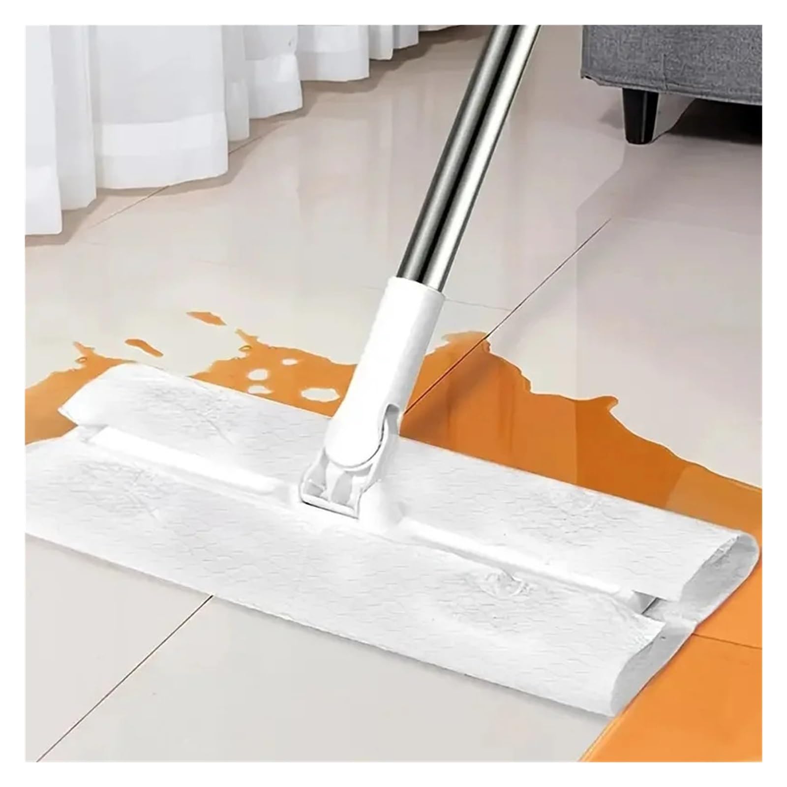 30/200 pezzi di carta for la rimozione della polvere panno for la rimozione della polvere domestica usa e getta elettrostatico Mop Pad for piastrelle(200PCS)