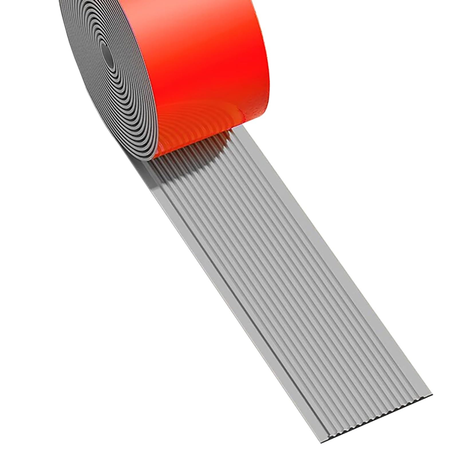 Antislip Anti-Slip Rubber Stair Edge Protector - Self-Adhesive Traction Treads for Indoor and Outdoor Stair Steps