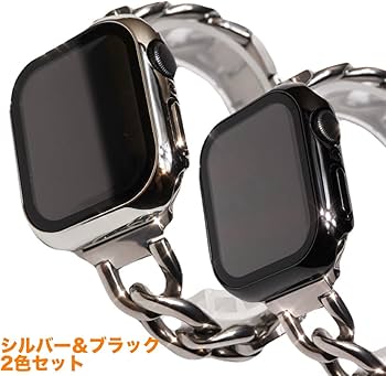 Amazon.co.jp: Royce&Roland Apple watch チェーンバンド 対応