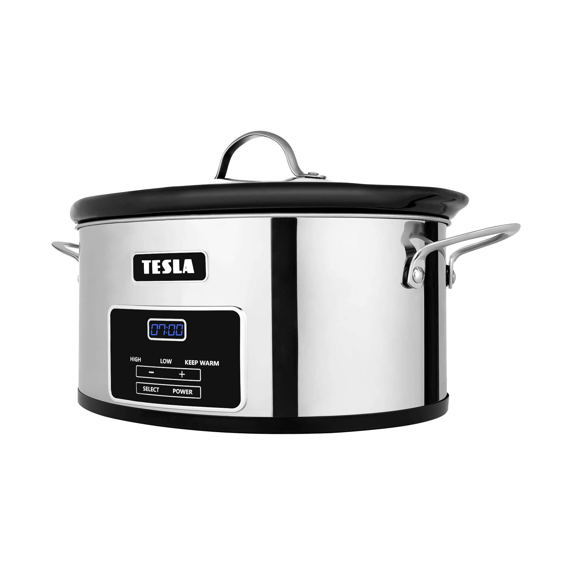 TESLA SlowCook S800 Deluxe wolnowar - 5,6 l, 250 W, cyfrowy zegar sterujący