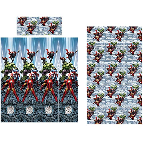 Juego sábanas Microfibra para Cama de 90cm de Avengers