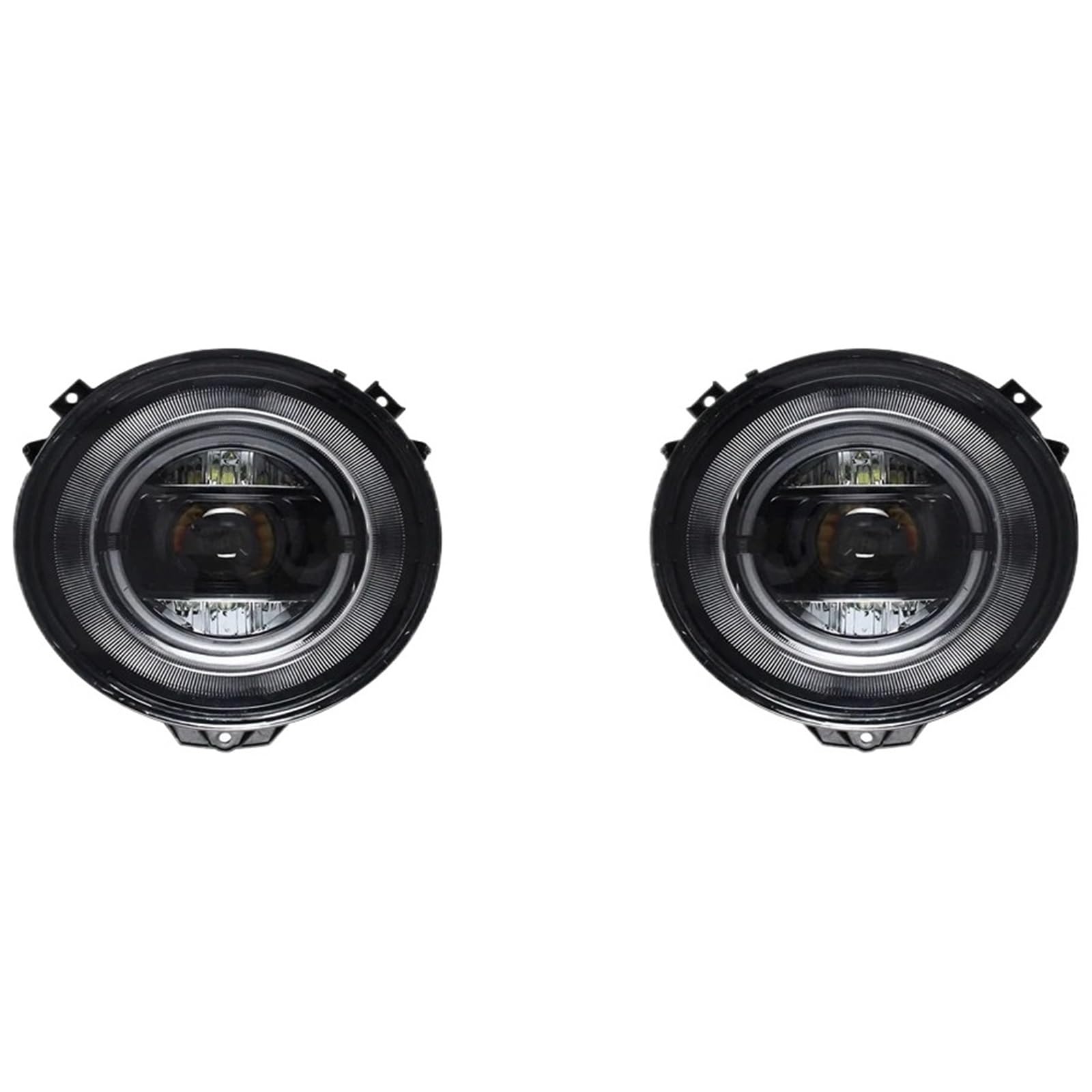 Zestaw reflektorów Head Lamp Do klasy G 2007-2017 W463 G350 G500 G55 G63 animacja DRL światła sygnalizacyjne reflektory samochodowe(Black)