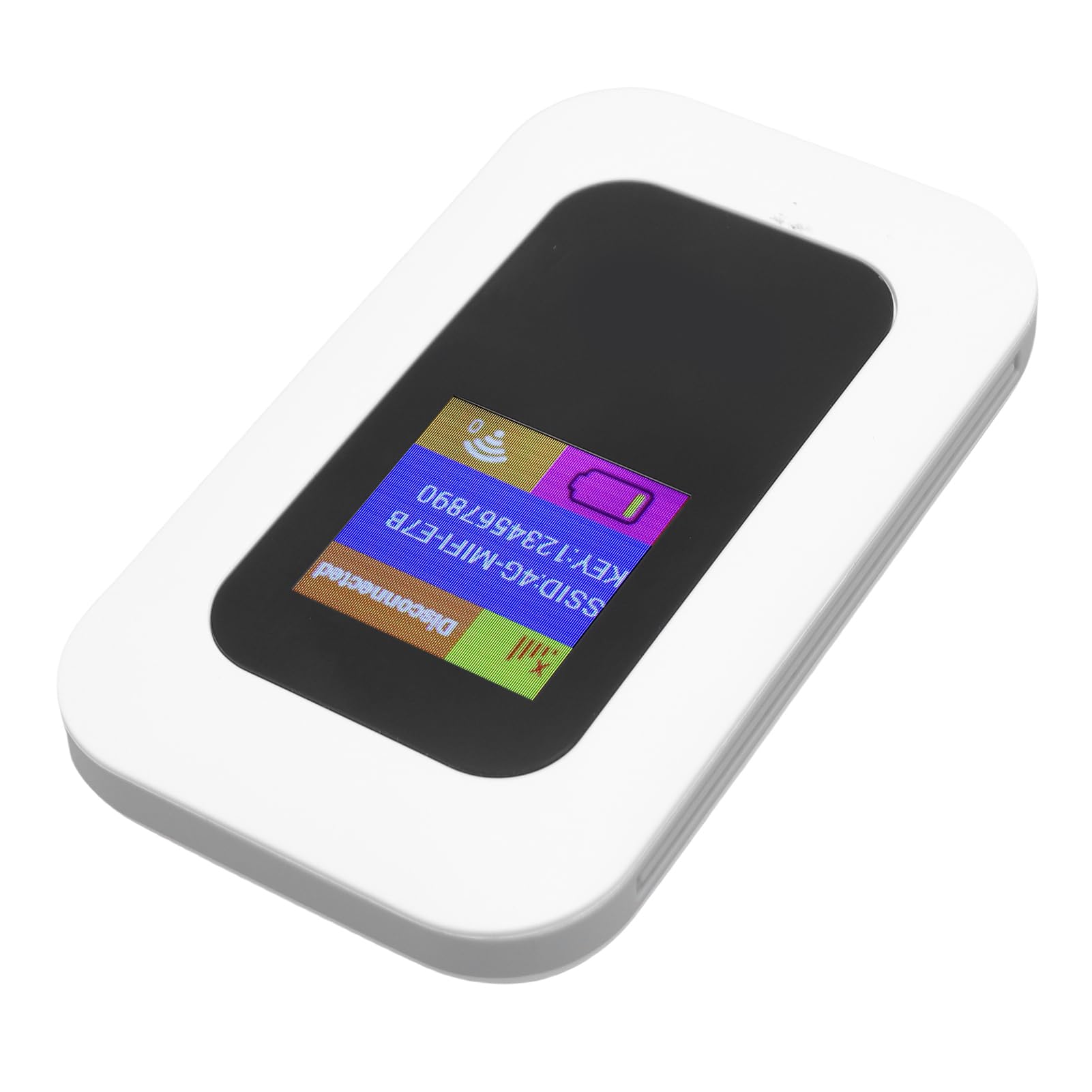 Jectse 4G 5G 5G WiFi Mobile Hotspot, 300 Mbps Dispositif de Hotspot de Haute Vitesse avec Emplacement pour Carte SIM, Points Chauds WiFi Portables pour Voyager, Connectez jusqu'à 10