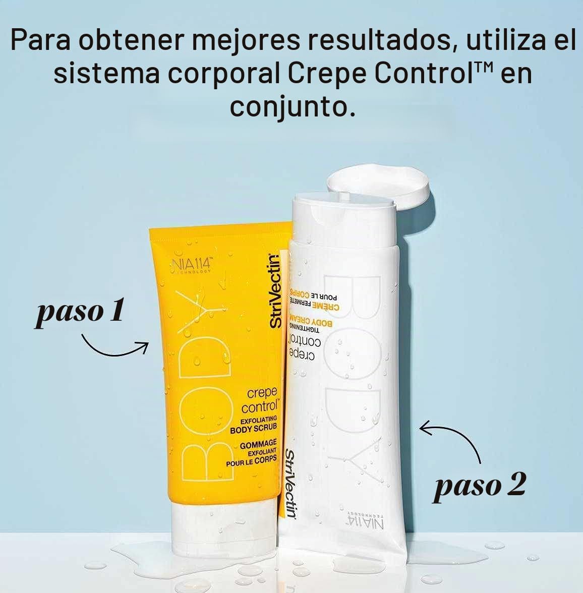 StriVectin Crepe Control Tightening Body Cream - 200 ml | Piel más firme, piel más brillante, para brazos y piernas, fórmula tensora