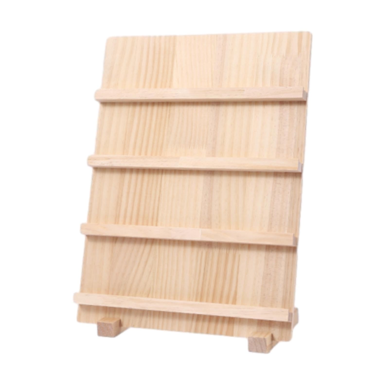 Portagioie in Legno con Ripiano E Strumento Multifunzione per Manicure, Portatile per Gioielli.