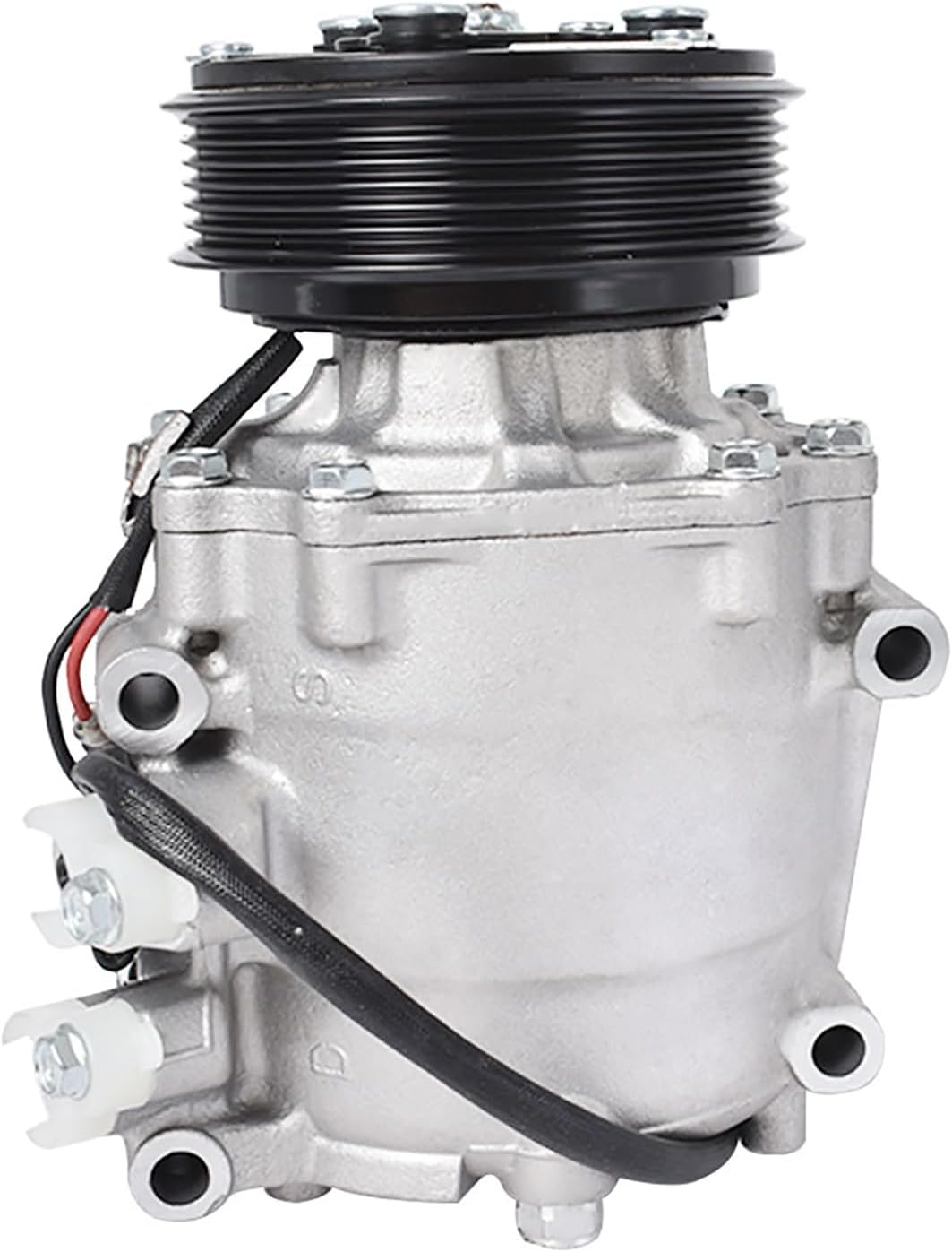 WFLNHB AC Compressor with Clutch 6 Grooves Replacement for Honda Civic 1.7L 2002-2005 CO 4914AC