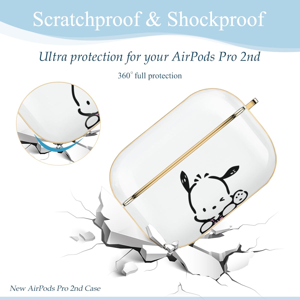 Amazon | ポチャッコ AirPods Pro 2ケース かわいい キャラクター