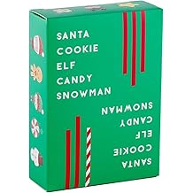 Santa Cookie Elf Candy Snowman Christmas Edition Holiday Card Game by Taco Cat Goat Cheese Pizza | Great for Stockings and White Elephant Gift | Fun for Kids, Teens, Adults, and Families | 2-8 Players