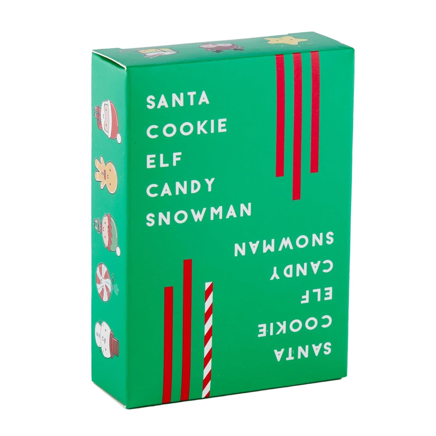 Dolphin Hat Games Santa Cookie Elf Candy Snowman Card – by Taco Cat Goat Cheese Pizza – Holiday Party Card – Great Stocking Stuffer – Fun for Kids, Teens, Adults and Family - 10 Min Ages 7+