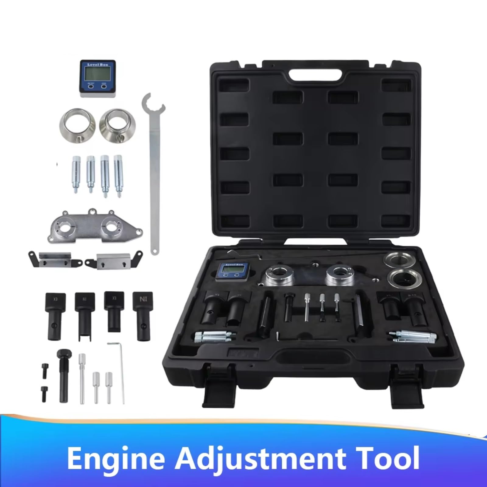 Herramienta Ajuste Motor, Juego Orificios Distribución Sin Batería Compatible con A1 2018 para A3 2017 para Q2 2018 para Q3 2018 Kit Calado Distribucion
