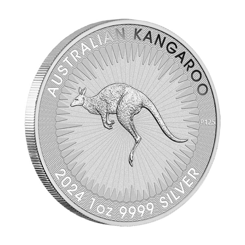 Silbermünze Australien Känguru Kangaroo 2024 1 oz Perth Mint