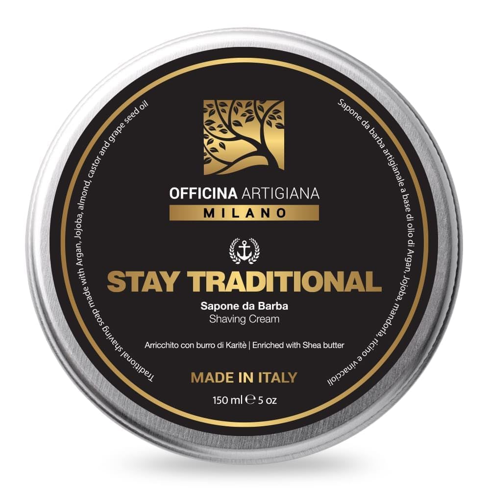 Sapone da Barba Stay Traditional 150ml. Officina Artigiana