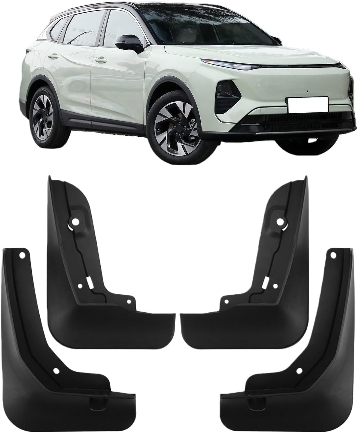 Guardabarros coche Bestune Yueyi 07 2025 delantero y trasero hwojjha