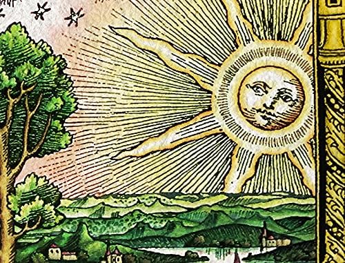 Miniatura 2 de FlatEarthers.org FlatEarthers org Flat Earth Map Flammarion grabado 17 pulgadas x 22 pulgadas Póster incluye libro electrónico gratuito y adhesivo