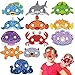 24 Pieces Ocean Animal Masks for Kids Under the Sea Animal Birthday Party Costume Shark Masks Sea Creatures Octopus Costume Under the Sea Marine Themed party favor