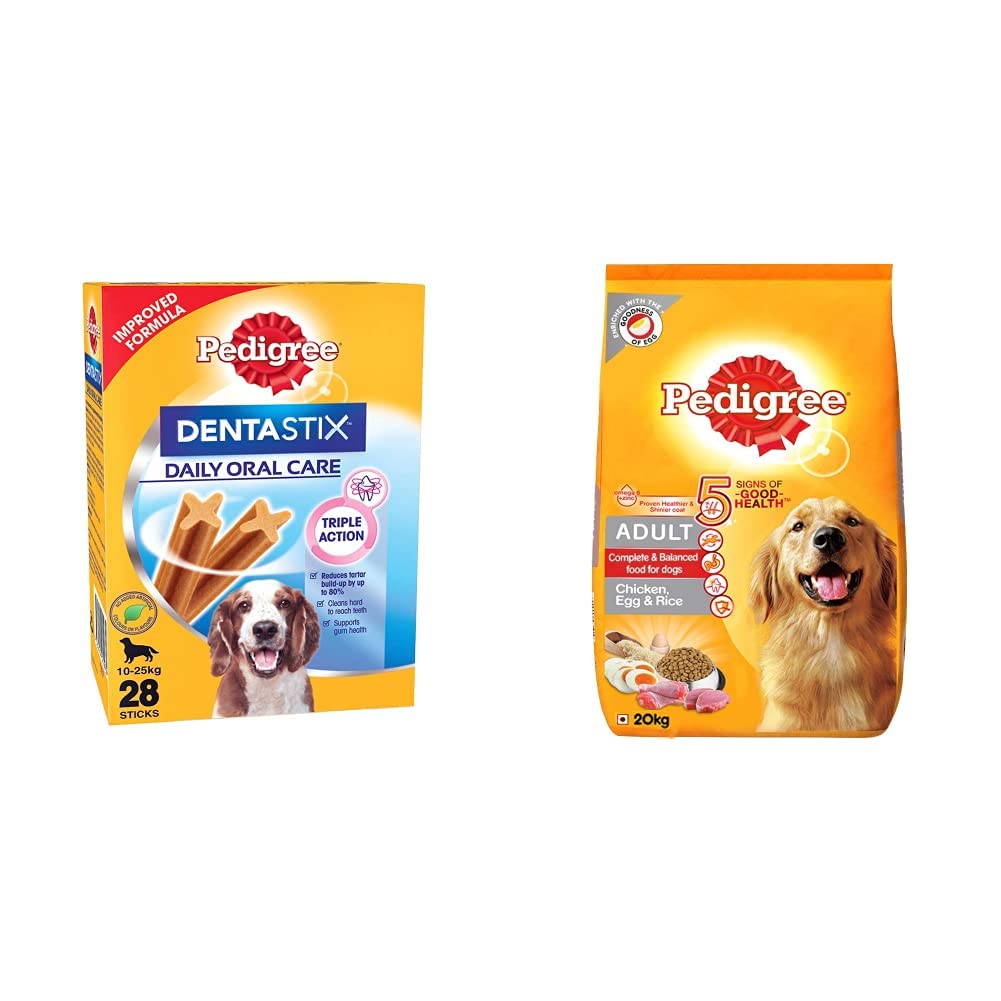 See full amazon price history chart for Pedigree Dentastix Medium Breed (10-25 kg) Oral Care Dog Treat (Chew Sticks) (28 Sticks) 720g Monthl & Adult Dry Dog Food, (High Protein Variant) Chicken, Egg & Rice, 20kg Pack Pedigree Dentastix Medium Breed (10-25 kg) Oral Care Dog Treat (Chew Sticks) (28 Sticks) 720g Monthl & Adult Dry Dog Food, (High Protein Variant) Chicken, Egg & Rice, 20kg Pack (B08Q639VRK) Amazon Price History, Amazon Price Tracker