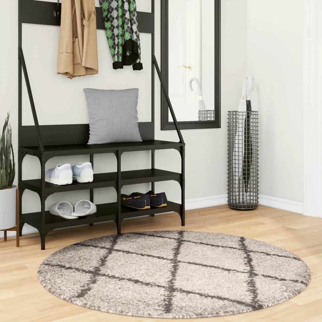 Tapis shaggy facile à nettoyer pour couloir et bureau Pamplona