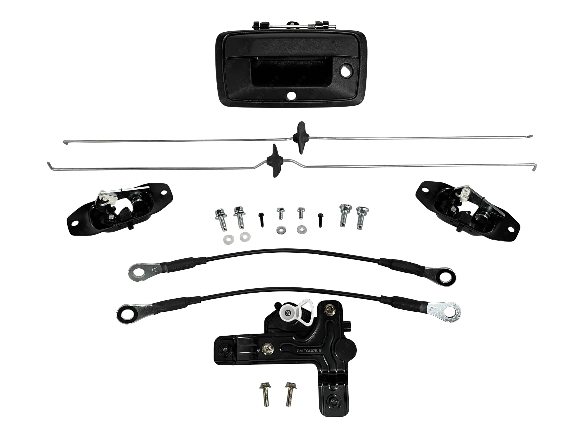 BUMPERS THAT DELIVER - Complete Tailgate Hardware Repair Kit Rebuilt Set Compatible with 2014-2019 Chevy Silverado GMC Sierra 1500 2500 3500 w/Gate Assist 14-19, GM1900128