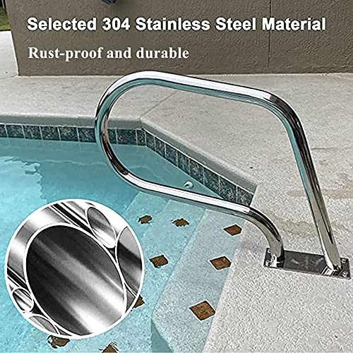 Baranda de acero inoxidable para piscina CGF miniatura 3