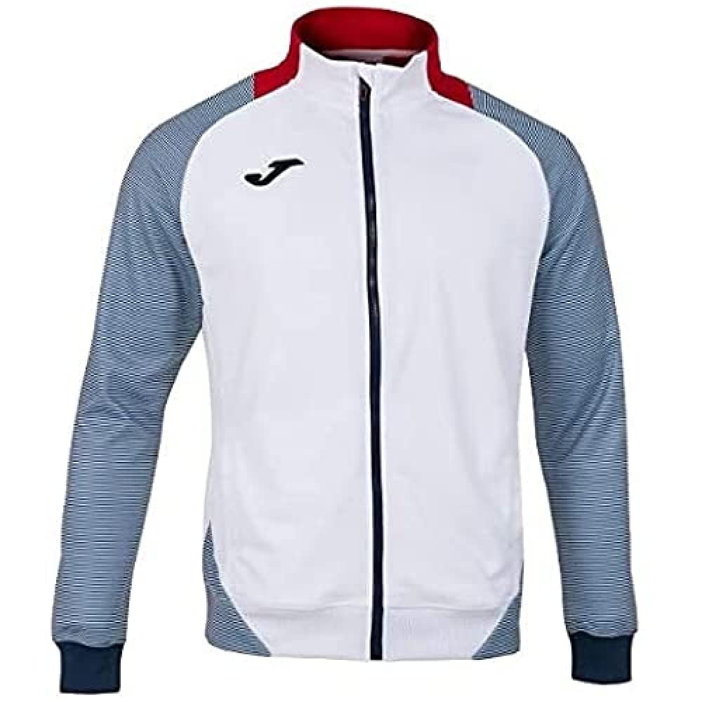 Joma Essential II Jacket and Vest Horse, Men, mens, 101535.203, White-Marine, 6XS