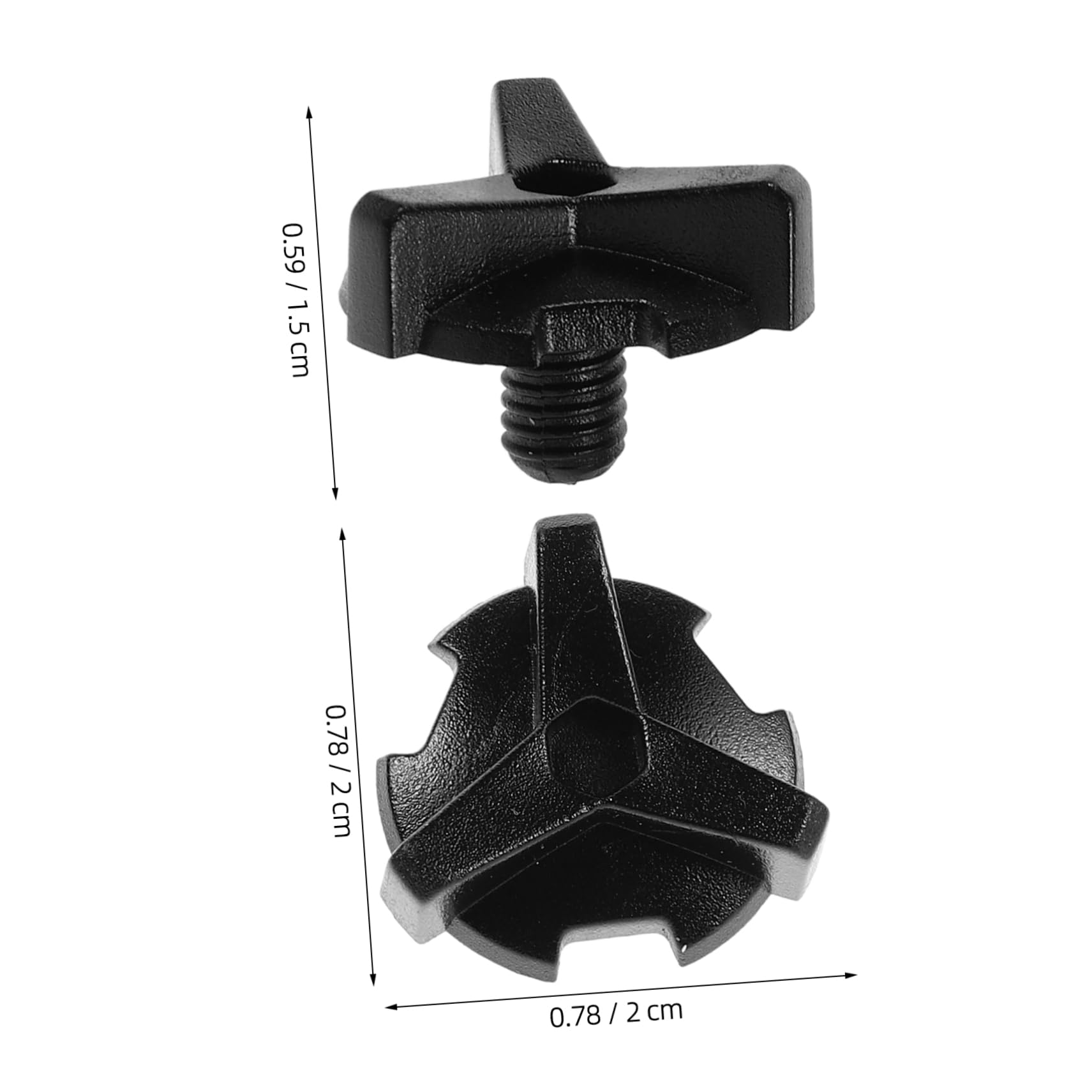 Luxshiny Motorcycle Screw Set 3pcs Visor Screw Replacement Kit Sturdy Material for Longevity