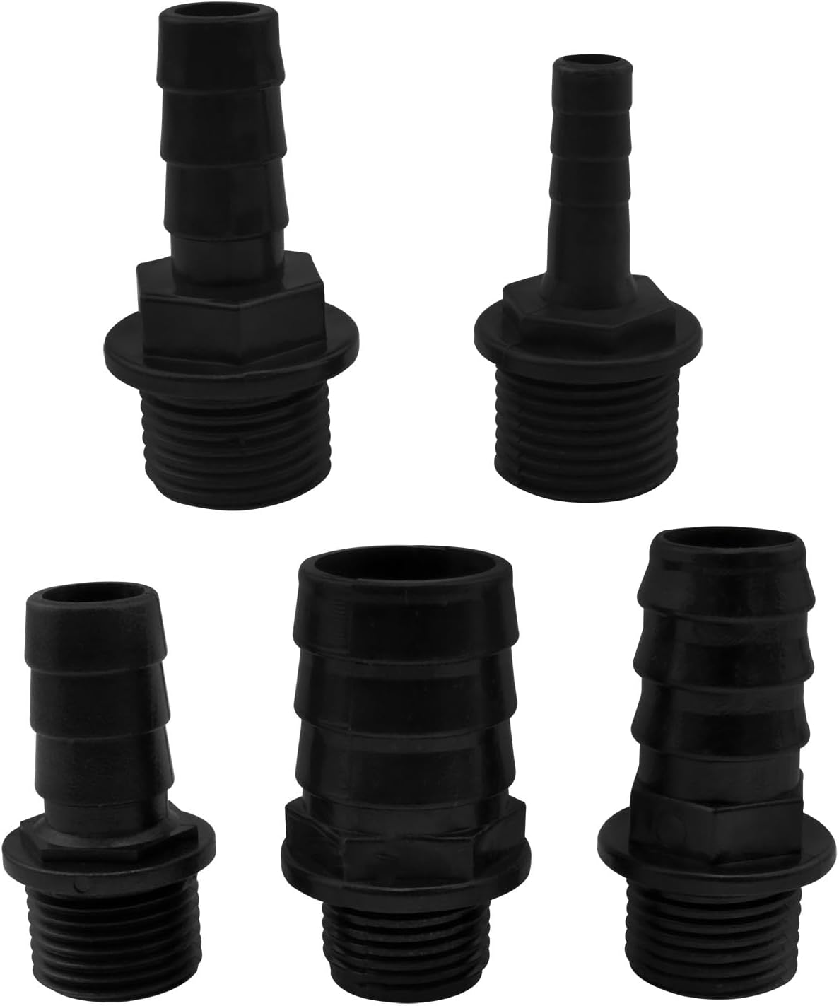 CWKJ Nozzles Kit for Fountain Pump, Replacement Adapters 5