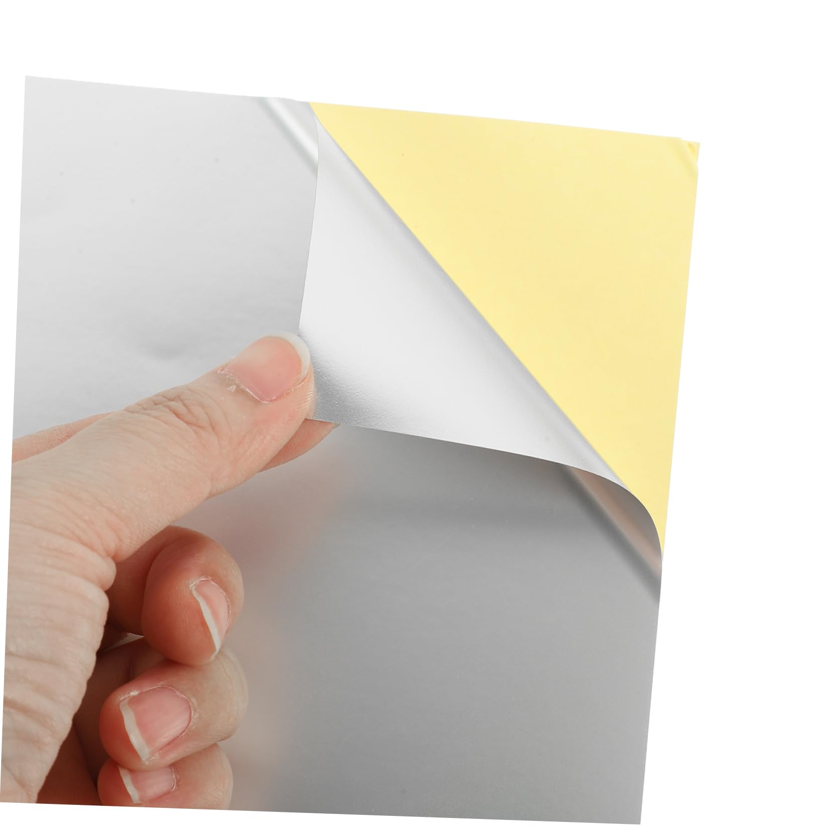 MAGICLULU 60feuilles Papier Autocollant pour Imprimante Étiquettes Imprimables Utilisation Multiple Résistant aux Rayures