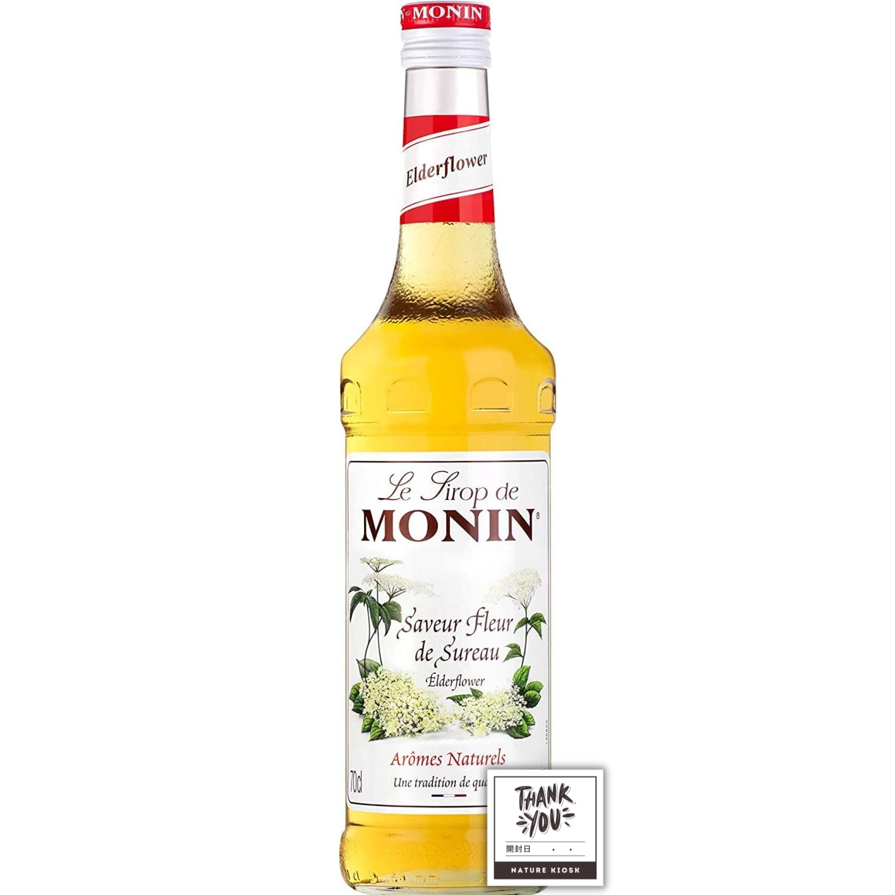 Amazon | モナン エルダーフラワー シロップ 700ml Monin Premium