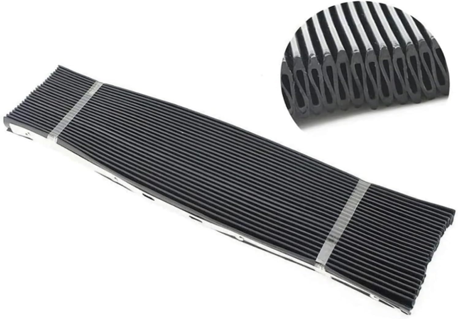 Portable Milling Machine Accordion Way Cover Rubber Protector 400x600mm/15.75x23.62 Inches for 3# 4# Mill CNC Machine Tools