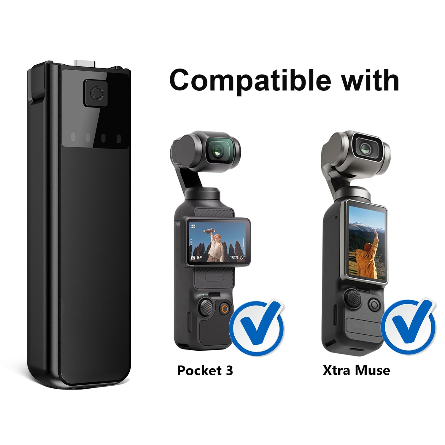 Dji Osmo Pocket Poignée Batterie Osmo Pocket 3 - Photo, Audio & Vidéo Dji Osmo Pocket 3