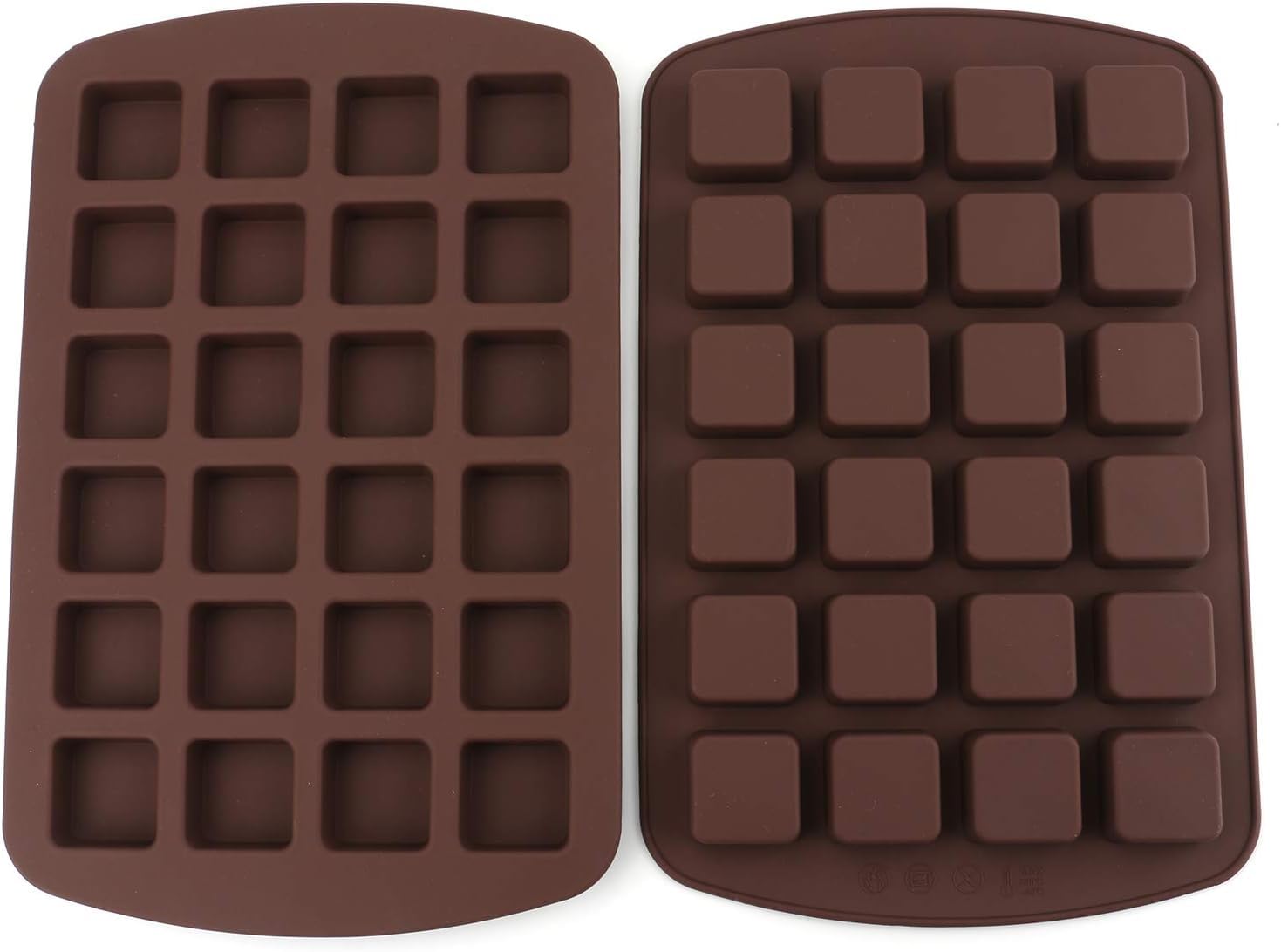 Buy KARP Silicone Brownie Silicone Mold 24Cavity Square Silicone