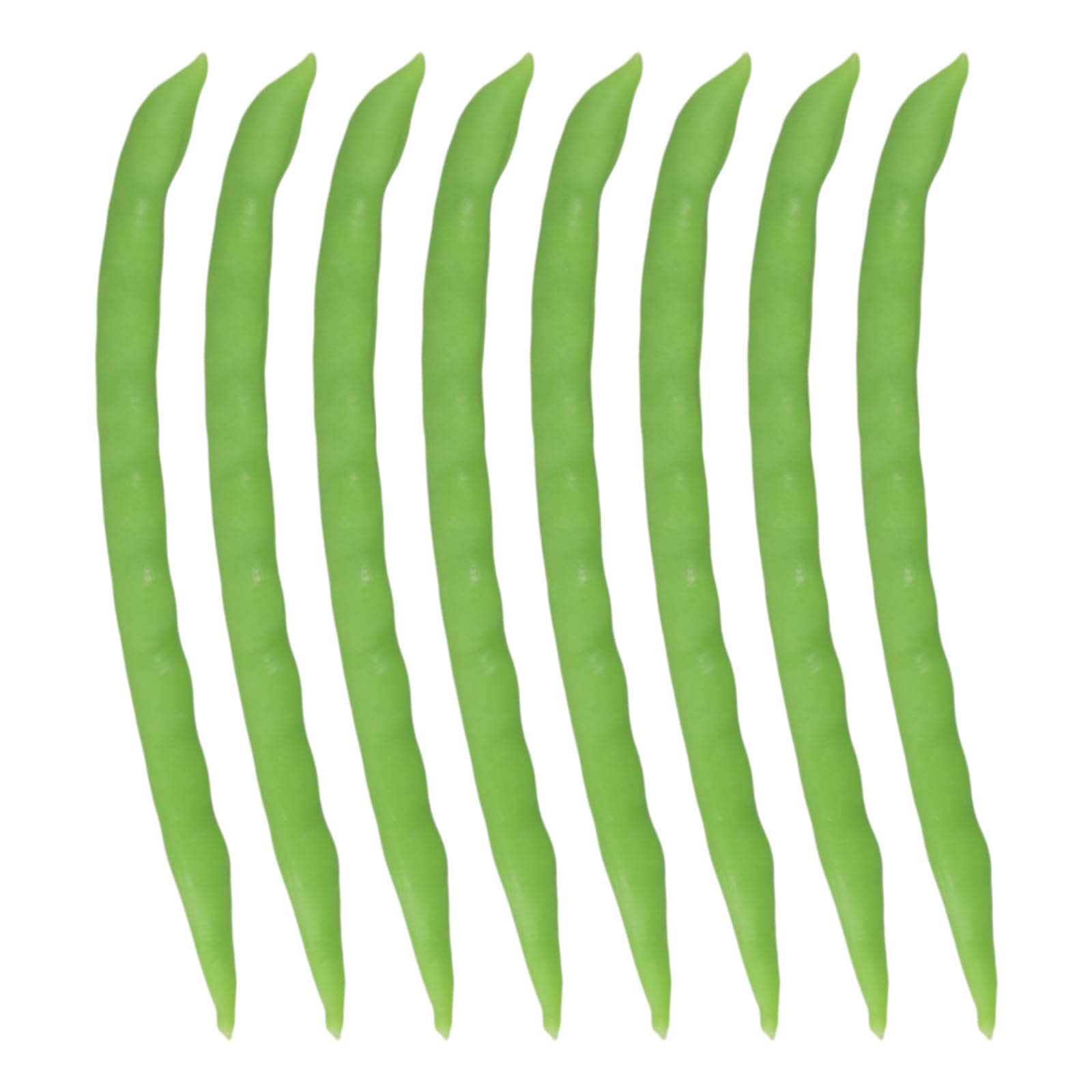 Fake Green Beans, Artificial Vegetables Simulation Green Bean for Kitchen Dining Room Cabinet Ornament Decoration