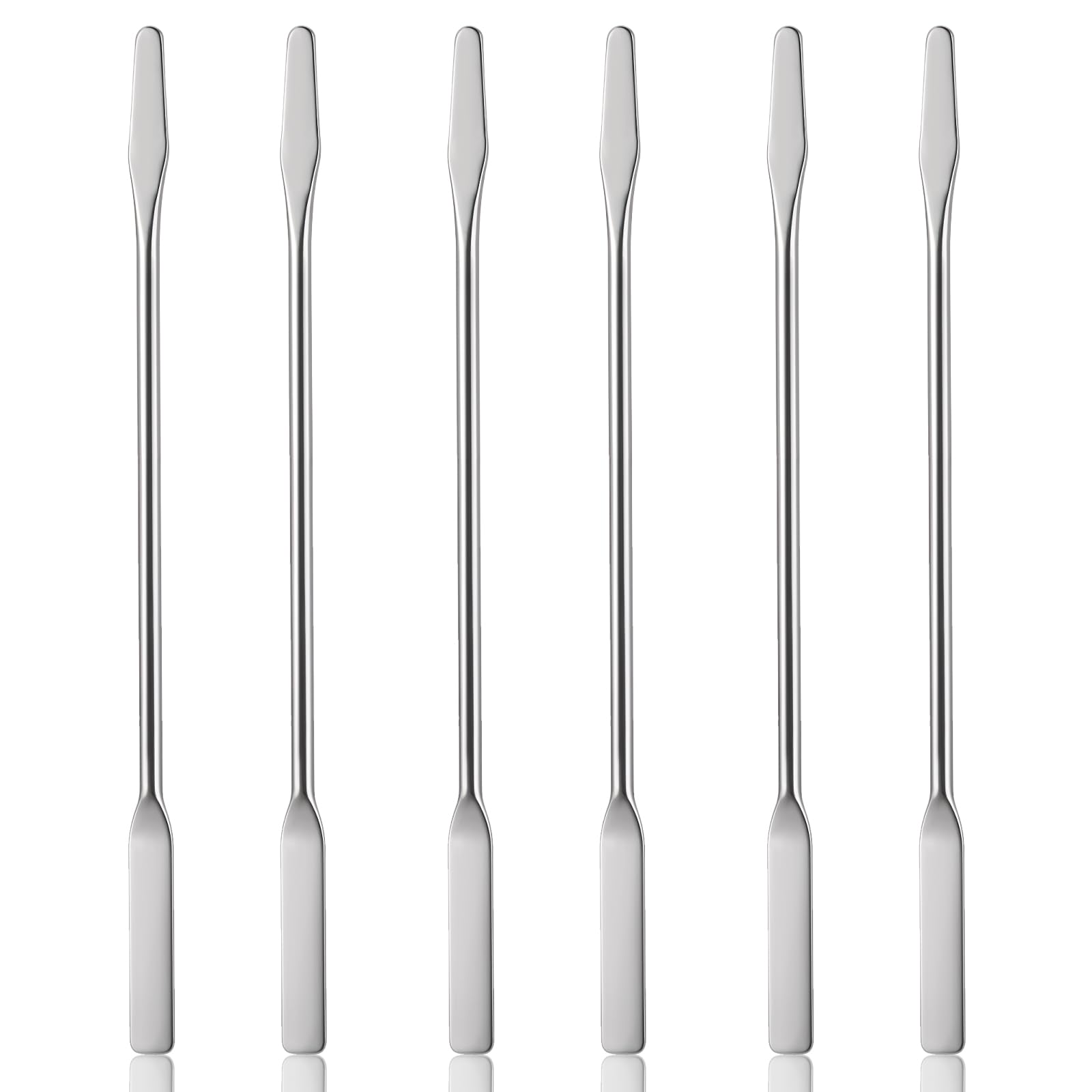 5 Pcs Metal Spatula Set, Stainless Steel Lab Spatula, Double-Ended Micro Spatulas for Lab Spatulas Sampling and Mixing — Amazon image 9