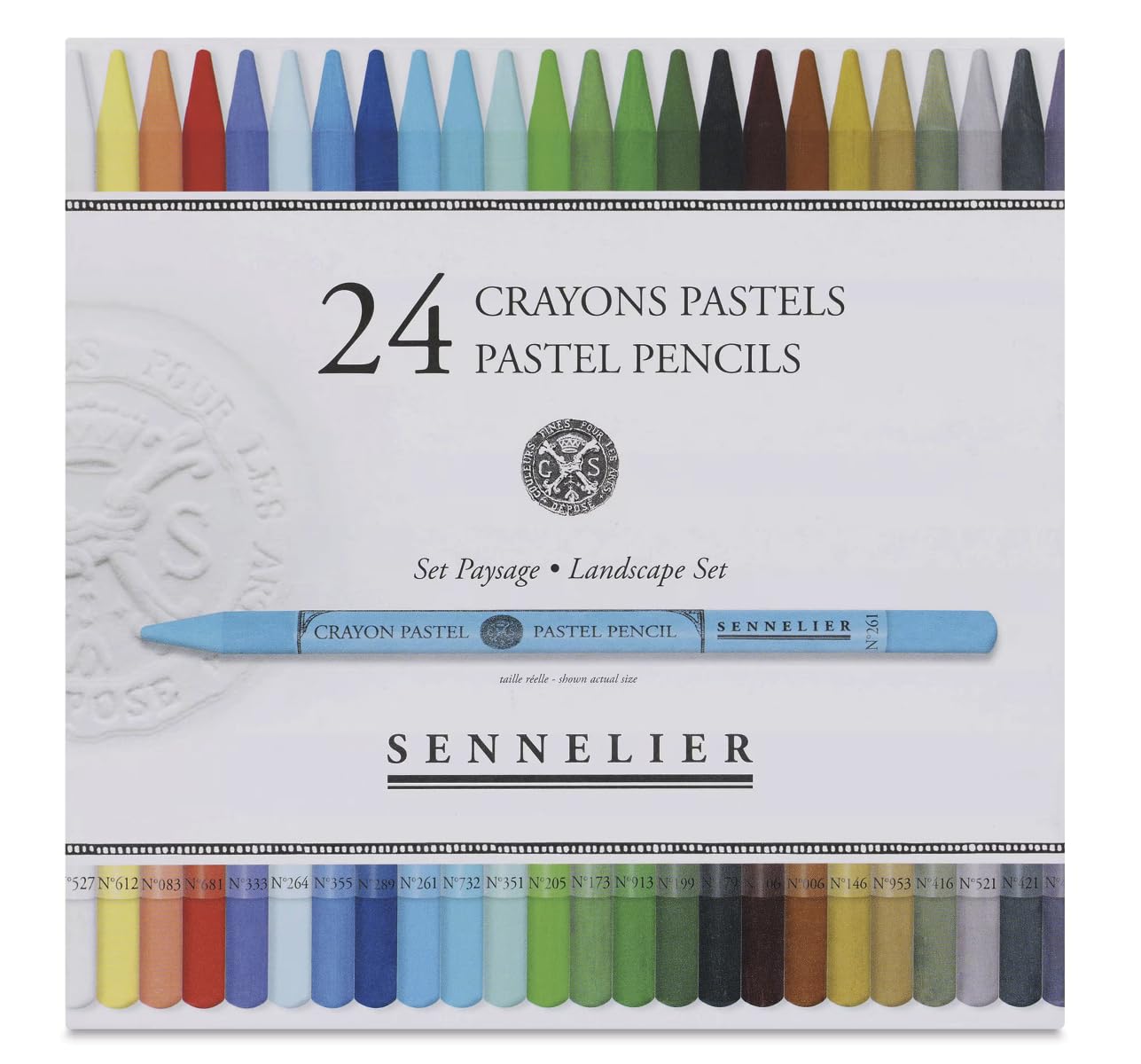 Sennelier Set mit 24 Pastellstiften