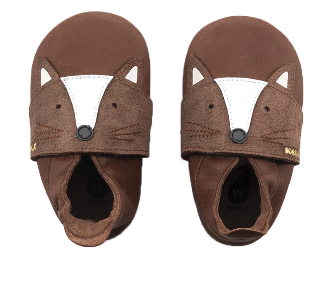 Bobux Soft Soles Bobux Chaussons Brown Bobux Renard Bobux Soft