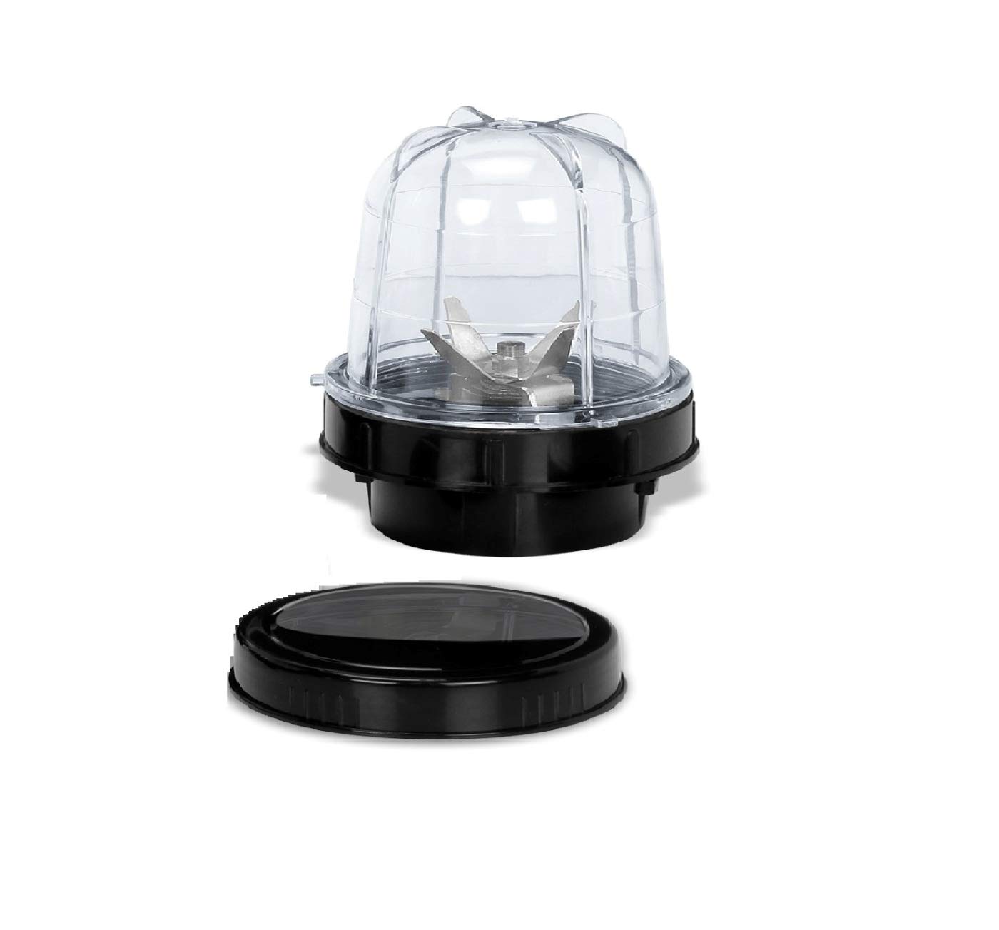 EP21 Small Bullet Juicer Jar ABS Plastic Set of 1 Bullet Jars 350ml, Black-picture-17